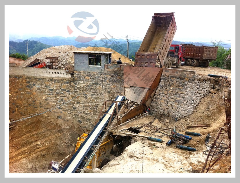 貴陽日產(chǎn)2000噸二合一破碎機(jī)現(xiàn)場